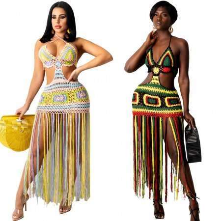 WOMEN SUMMER FASHION COVERUP DRESS Z0111