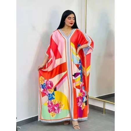 WOMEN SUMMER FASHION  KAFTAN DUSTER 819-3