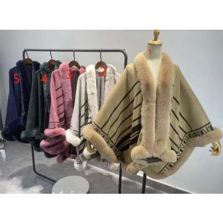 WOMEN FASHION WINTER HAVVY PONCHO 231003