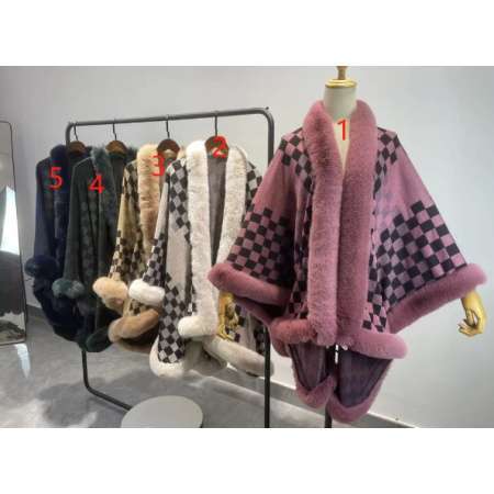 WOMEN FASHION WINTER HAVVY PONCHO 231004
