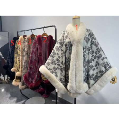 WOMEN FASHION WINTER HAVVY PONCHO 231005