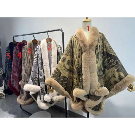 WOMEN FASHION WINTER HAVVY PONCHO 231006