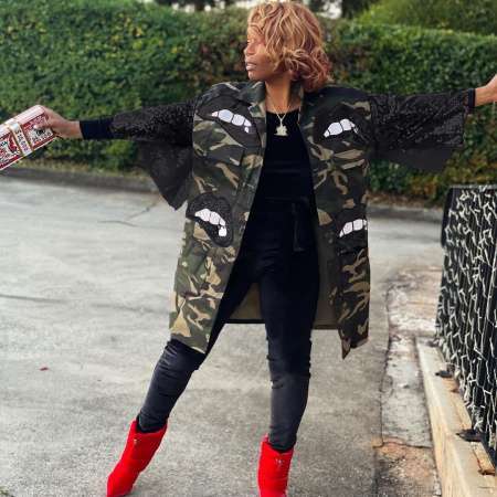 WOMEN FASHION CAMO SEQUINCE JACKET BLACK 5167