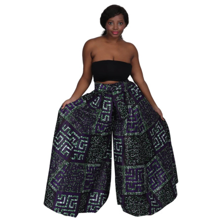 WOMEN AFRICAN FASHION PALAZZO PANT 61-234