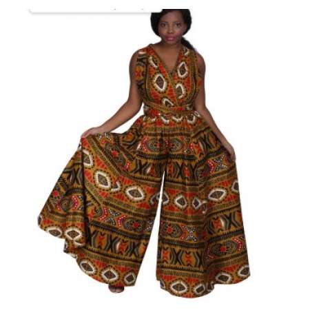 WOMEN AFRICAN PALAZZO  PANT 61-232