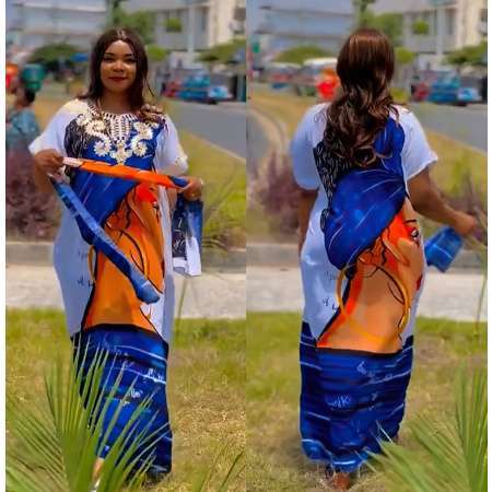 WOMEN FASHION KAFTAN DRESS 8932