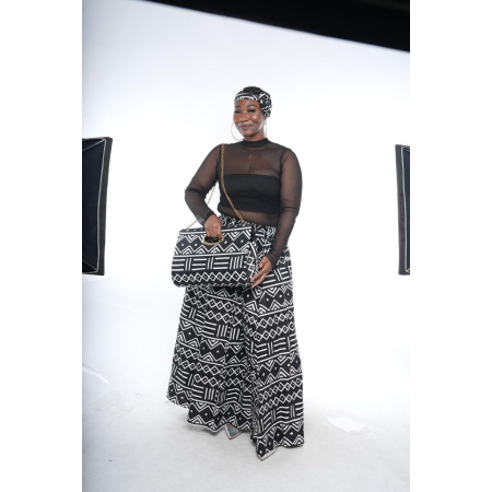 AFRICAN SKIRT WITH HAND BAG SET | Women Fashion | Wholesale |  202410