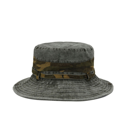 Washed Cotton Bucket Hat  | Casual | Fishing Cap | Panama Beach Hats-24254 | WHOLESALE | WOMEN