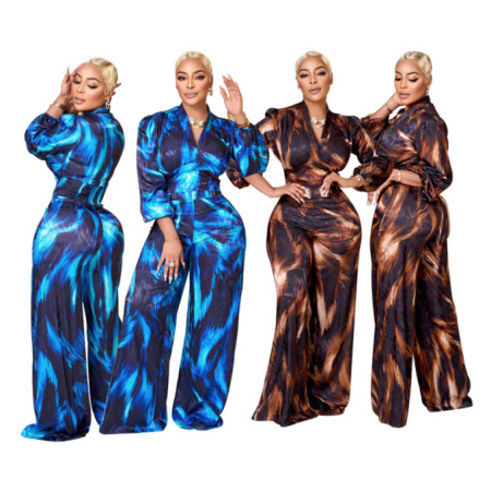 Wide Leg Jumpsuit - Fashionable| Wholesale | Women-3220
